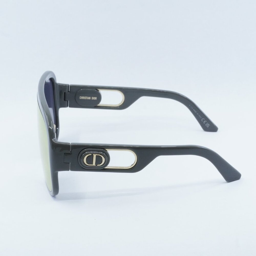 Dior Black and Gold Sunglasses - Picture 5 of 11